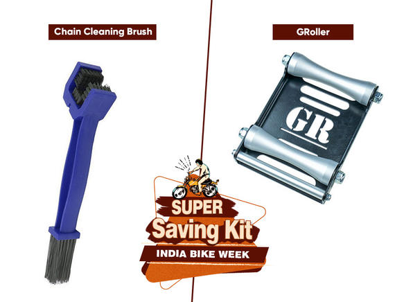GRoller Large with Chain Clean Brush 